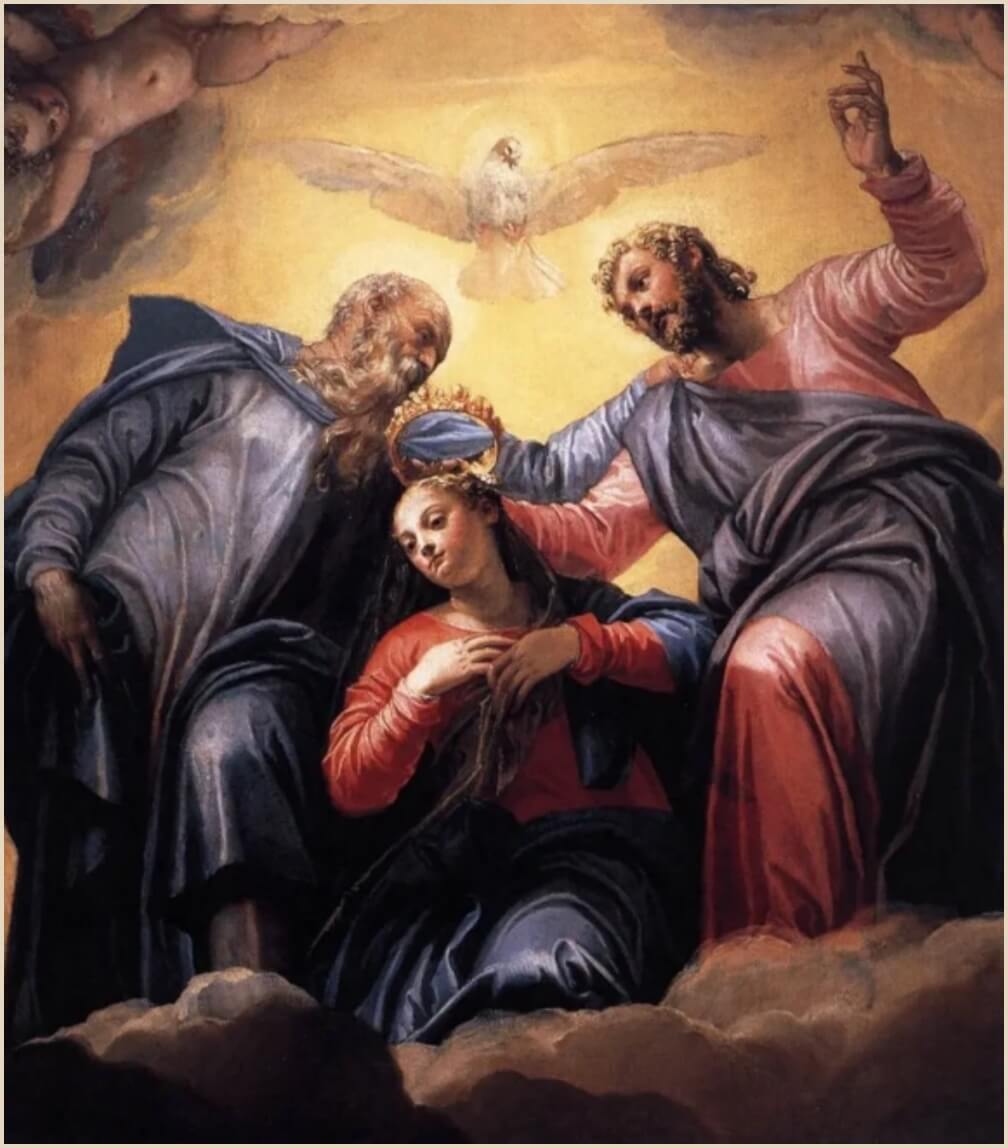 Paolo Veronese's 'Crowning of the Virgin' in the Church of san Sebastiano is included in Venicescapes guided walking tour of Venice 'The Art of Salvation'